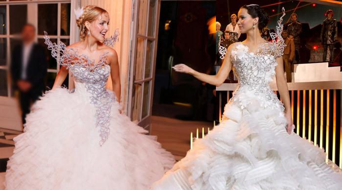 Mckenna Grace channels Katniss with iconic ‘Hunger Games' dress