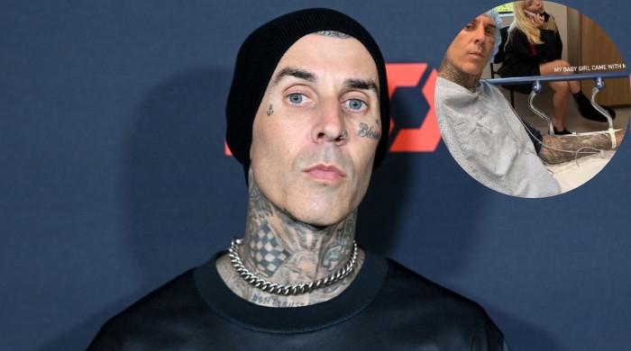 Travis Barker surrounded by his family during trying times: 'Grateful'