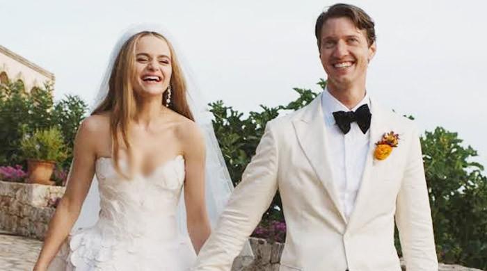 Joey King says she and husband ‘looked damn good' in new wedding photos