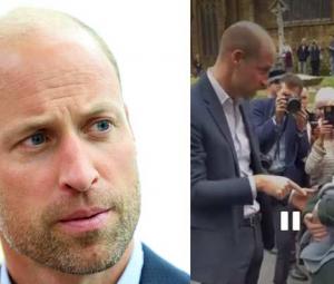 Prince William surprised by tiny royal fan during latest outing