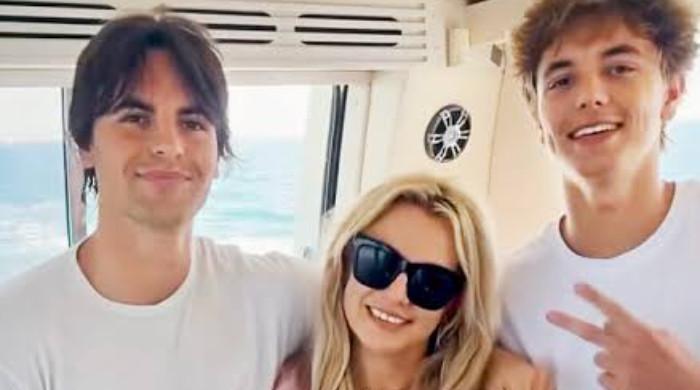 Britney Spears shares rare photo with sons Sean Preston and Jayden