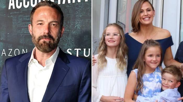 Ben Affleck says his and Jennifer Garner's kids come before work