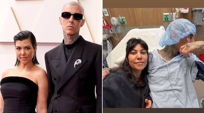 Travis Barker shares update after hospital visit with Kourtney Kardashian