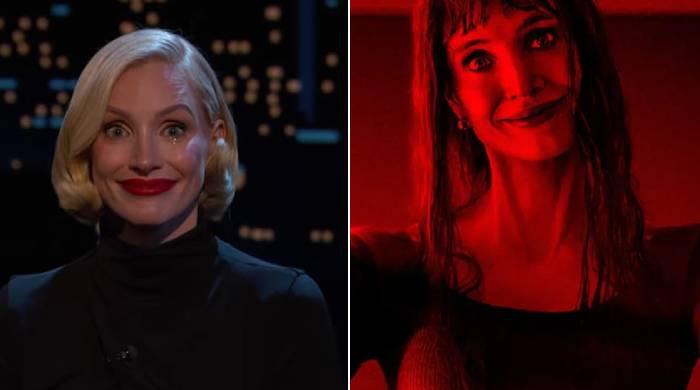 Jessica Chastain teaches how to do her iconic 'Other Mommy' smile