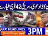 Geo Headlines 3PM | 8 October 2026