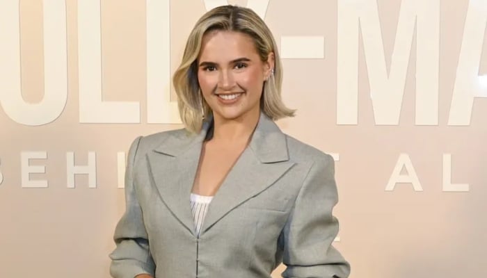 The Maebe founder, 27, is currently living in her new, grand £5million mansion.