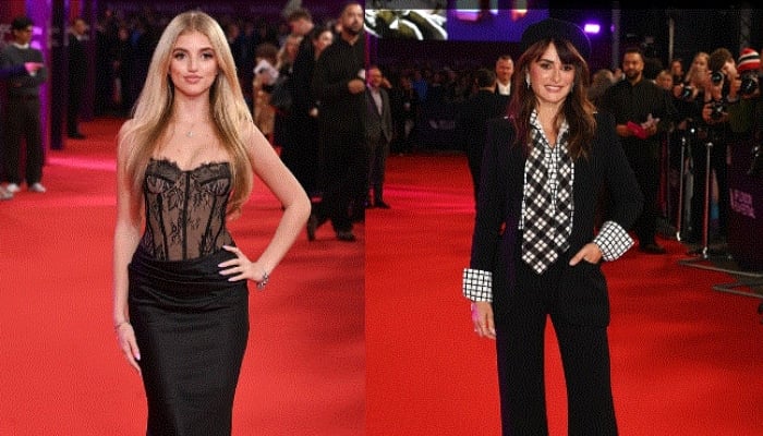 Princess Andre joined Hollywood star Penelope Cruz at La Bola Negra premiere in London