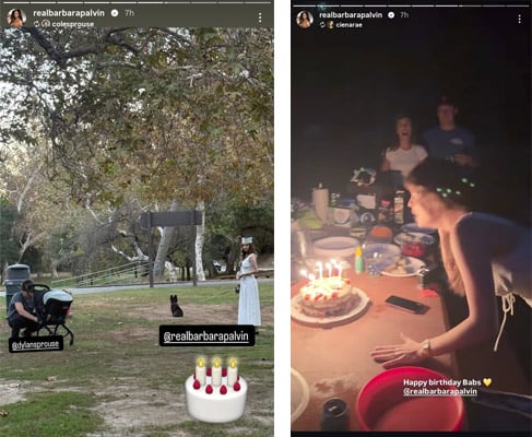 Barbara Palvin rings in first birthday since becoming a mother