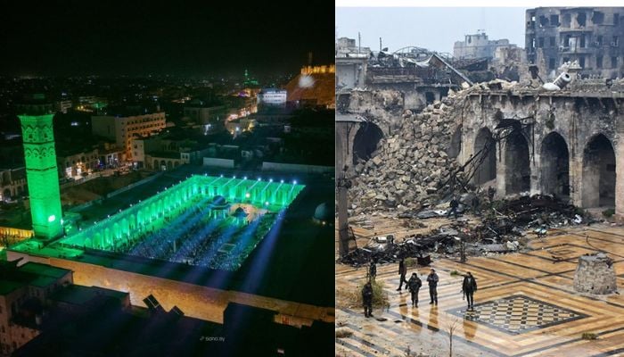 Aleppos Great Umayyad Mosque reopens after war damage restoration