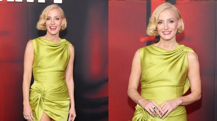 Jessica Chastain's new look steals spotlight as 'Other Mommy' hits theater 
