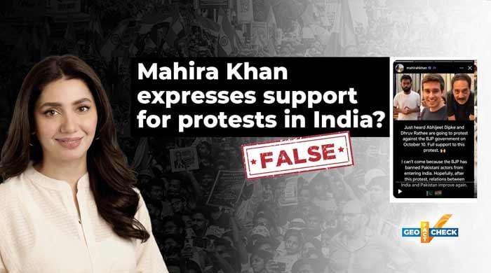 Fact-check: No, Mahira Khan did not express support for protests in India