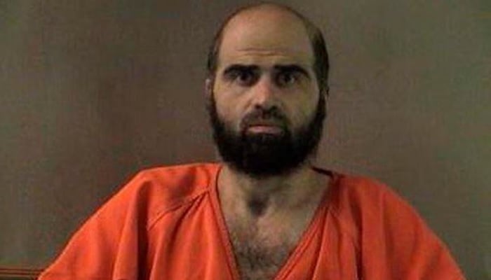 Nidal Malik Hasan, the former Army psychiatrist convicted of killing 13 people at Fort Hood in 2009. — Reuters/File