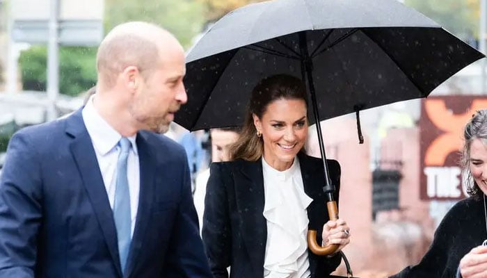 Princess Kate gets carried away with royal fan in Belfast