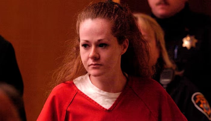 A picture taken on December 4, 2007 shows death row inmate Christa Pike entering a Knox County Criminal Court in Knoxville, Tennessee, US, obtained by Reuters on September 30, 2026. — Reuters