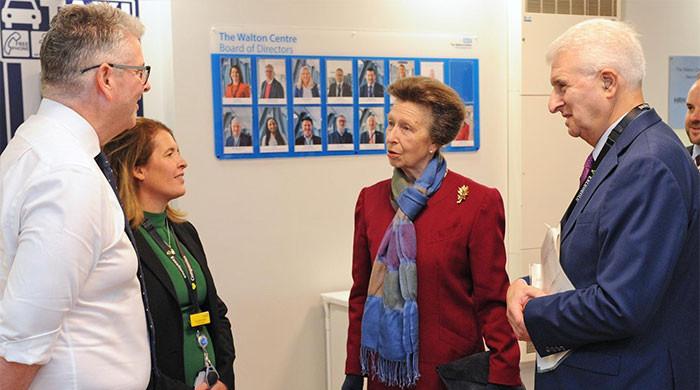 Princess Anne pays tribute to Britain's first female neurosurgeon