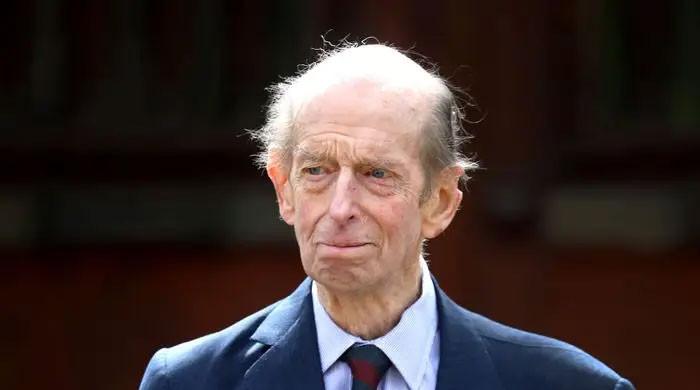 Duke of Kent pictured on special birthday outing with Lady Susan Hussey