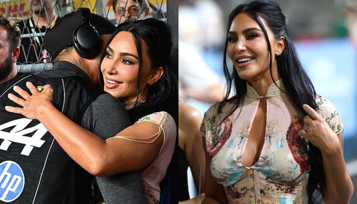 Kim Kardashian faces F1 presenter again after awkward snub