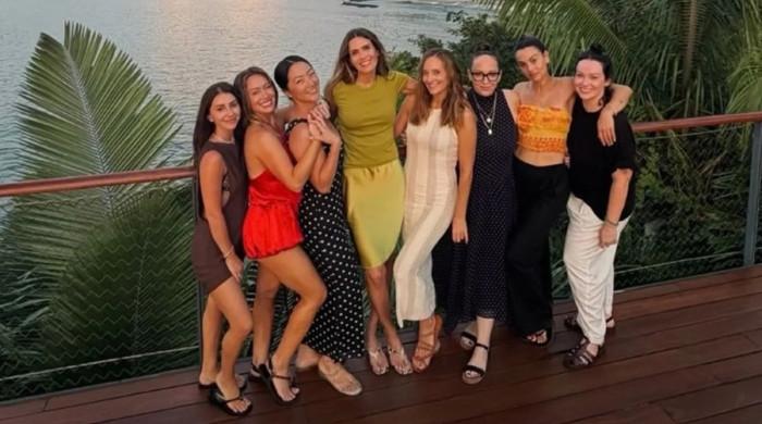 Hilary Duff unwinds with family, friends as mom group rumours resurface