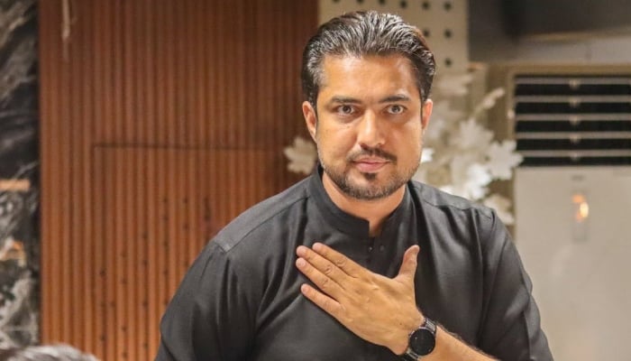 Pakistan Awam Raj Tehreek chief Iqrar ul Hassan poses in this undated image. — Facebook@iqrarulhassan