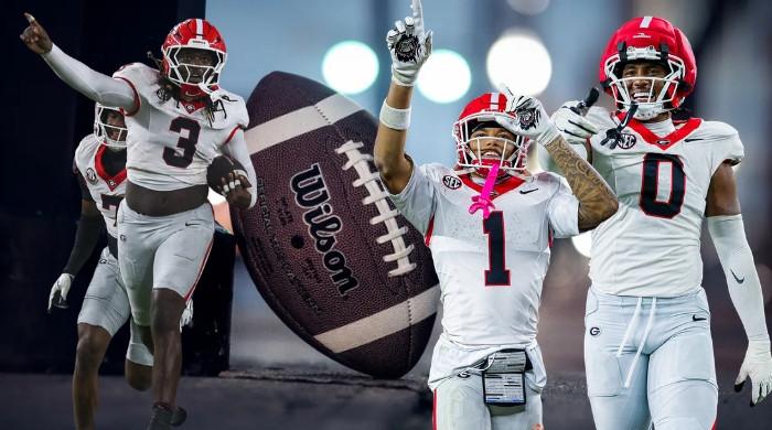 Georgia holds No. 1 spot as Texas falls to No. 7 after Oklahoma loss in AP Top 25 poll