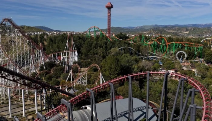 Six Flags Magic Mountain shuts down Goliath roller coaster after deadly fall at Georgia