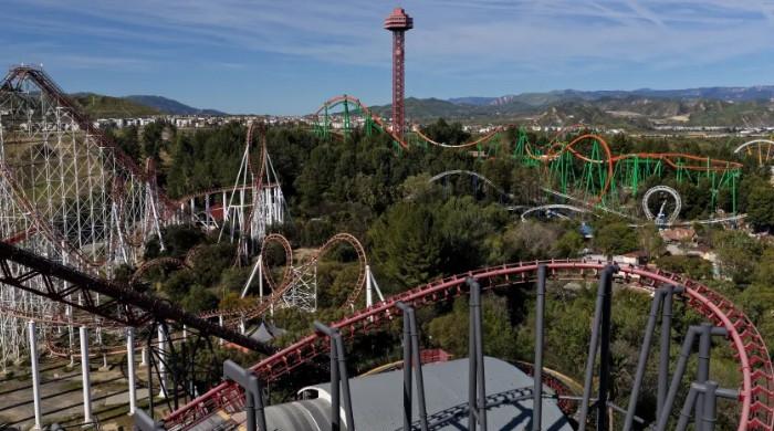 Six Flags Magic Mountain shuts down Goliath roller coaster after deadly fall at Georgia