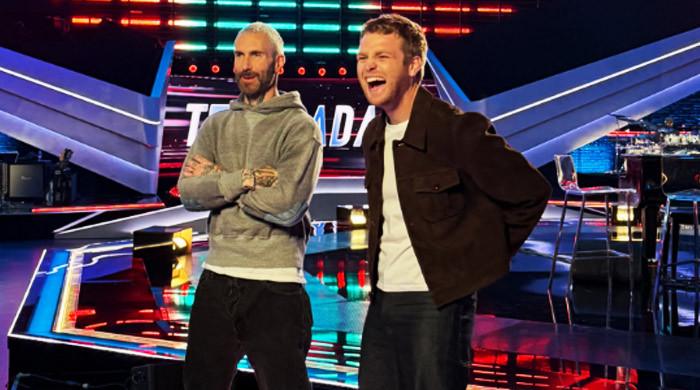 Alex Warren takes fans behind the scenes of ‘The Voice' with Adam Levine
