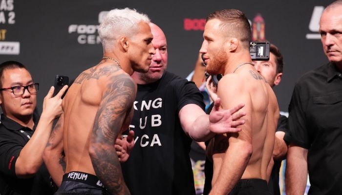 Charles Oliveira sees path to UFC lightweight championship if Justin Gaethje retires