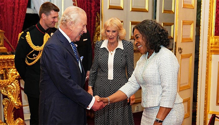 King Charles welcomes Commonwealth leaders and guests to St Jamess Palace