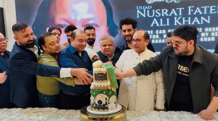 Rahat, son pay tribute to Nusrat Fateh Ali Khan on 78th birth anniversary in Dallas