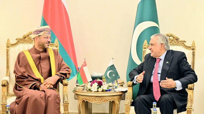 In meeting with DPM Dar, Oman's FM lauds Pakistan's key role in promoting peace