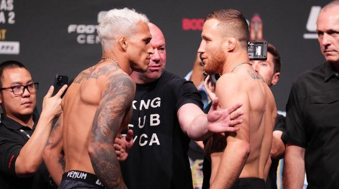 Charles Oliveira sees path to UFC lightweight championship if Justin Gaethje retires
