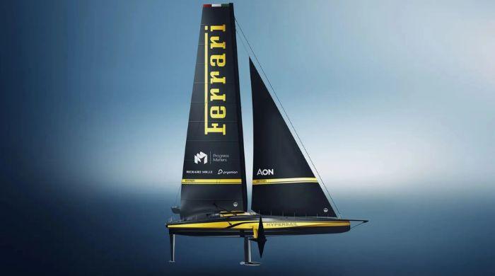 Ferrari's ‘flying' yacht that runs on renewable energy moves closer to sea trials