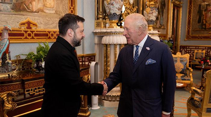 King Charles receives Zelenskyy at Palace, earning thanks for ‘support'