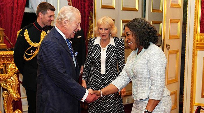 King Charles welcomes Commonwealth leaders and guests to St James's Palace