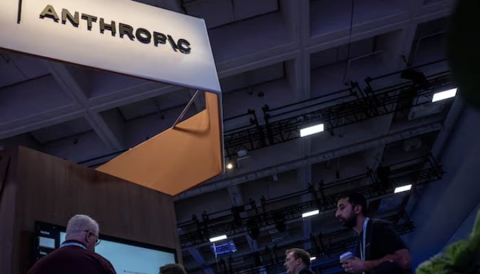 People visit an Anthropic booth at Moscone Center during the Dreamforce 2026 technology summit in San Francisco, California, US, September 17, 2026. — Reuters