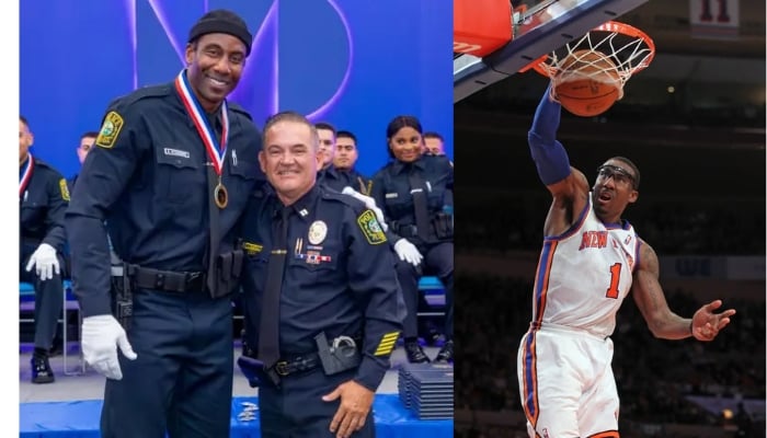 Ex-NBA star Amare Stoudemire starts new career after graduating from Florida police academy