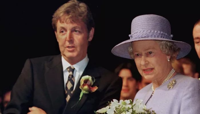 The Beatles star opened up about his wifes theory that the late monarch fancied him