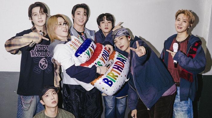 BTS Jimin tears up as members, fans celebrate him during Chile concert: Watch