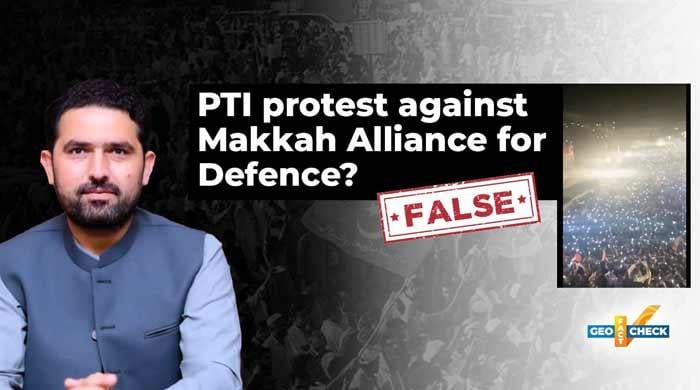Fact-check: Video shows a PTI gathering in Sindh, not protest against Makkah Defence Alliance