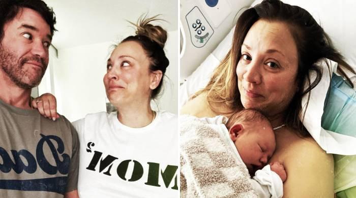 Tom Pelphrey praises 'champion' Kaley Cuoco after welcoming 2nd baby girl