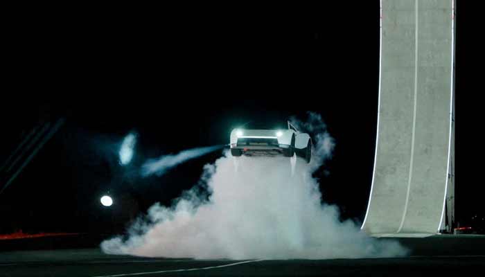Tesla unveils its long-delayed Roadster nearly a decade after first revealing a next-generation version of its original electric sports ​car, at a launch event in Waco, Texas, US, on October 15, 2026. — Reuters