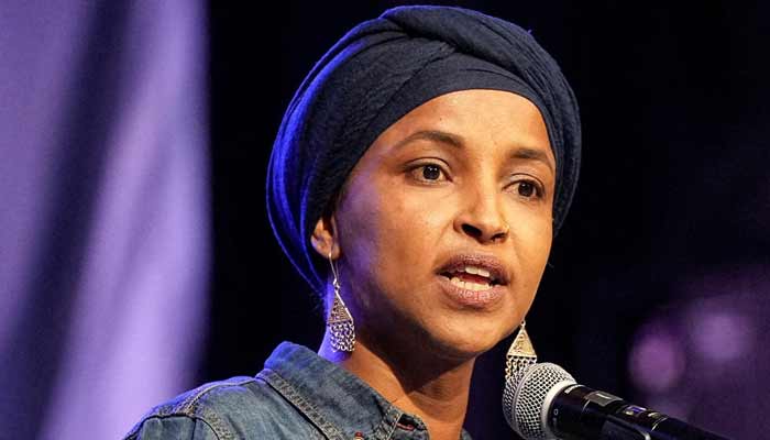 US Representative Ilhan Omar speaks during a campaign rally for Minnesota Lt. Gov. Peggy Flanagan, who is running against Angie Craig for the Democratic nomination to fill Tina Smiths senate seat, in Minneapolis, Minnesota, US, July 20, 2026. — Reuters