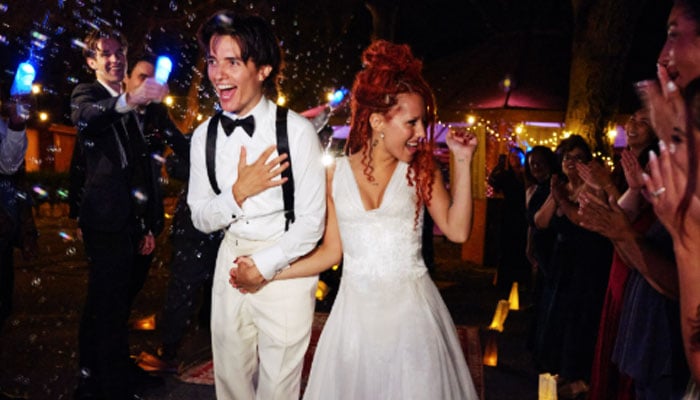 Absolutely shares intimate wedding moments with husband Noah Urrea