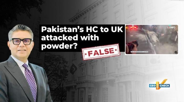 Fact-check: Video shows French politician being covered in flour, not Pakistan's HC to UK