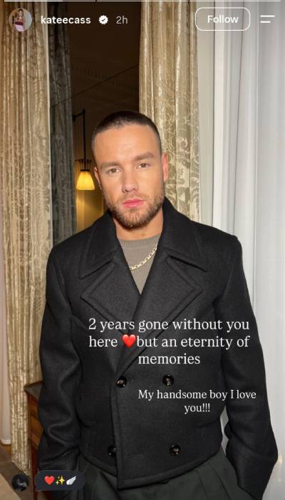 Kate Cassidy remembers boyfriend Liam Payne on 2nd death anniversary