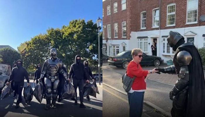Londons Batman goes viral for helping people with everyday financial problems