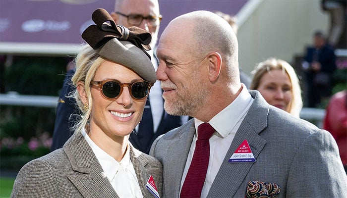 Queen Camillas former husband makes headlines with Zara Tindall by her side