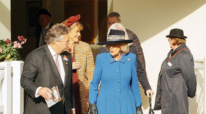 Queen Camilla enjoys royal reunion with Zara Tindall at Ascot race day