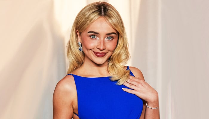 Sabrina Carpenter turns heads in daring blue gown at star-studded gala